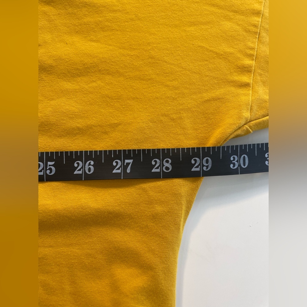 Ischiko Mustard Yellow Oversized Long Sleeve Top size 2 (8/10) - Picture 6 of 7
